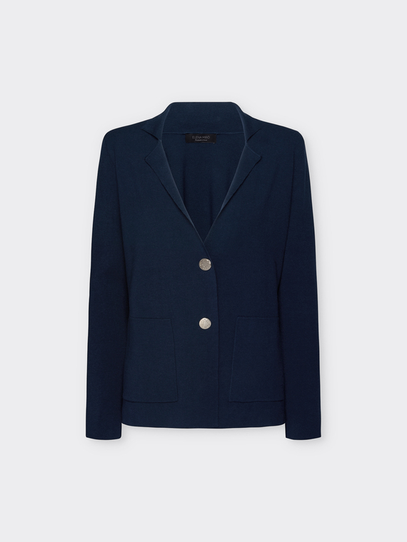 Blazer in tricot